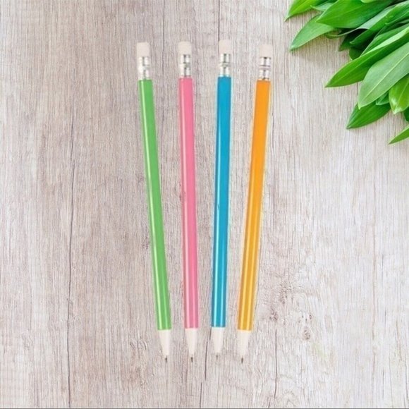 Plastic Bright Mechanical Pencils 12 Pack - Picture 1 of 1